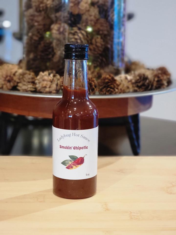 5 oz bottle of Smokin' Chipotle